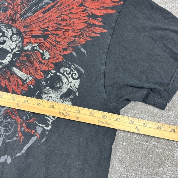 Y2K Urban Legends Goth Grunge Tribal Skull T-Shirt Mens size XL - Picture 2 of 6
